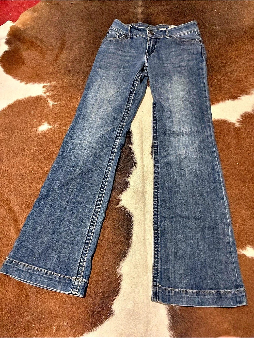 Stetson City Trouser Bootcut Jeans Blue Waist 2